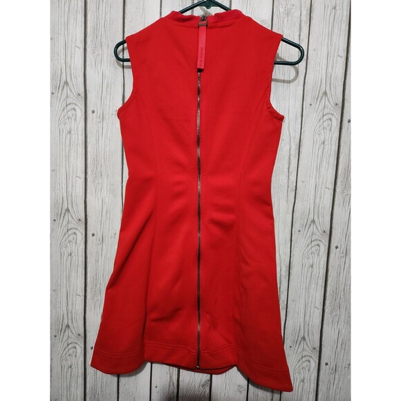 Adidas Activewear Dress Sz 2 Original 83-C Red "Blue Version" Better Scarlet Zip - Picture 14 of 14